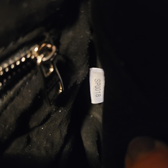 LOUIS VUITTON black Mahina leather BABYLONE CHAIN BB Shoulder Bag - Picture 10 of 10